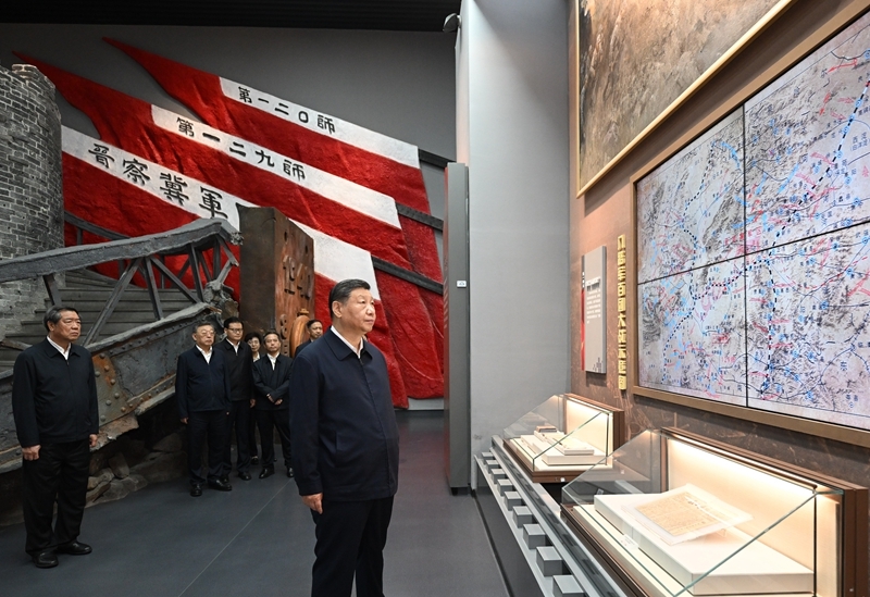习近平在山西考察时强调 
努力在推动资源型经济转型发展上迈出新步伐 
奋力谱写三晋大地推进中国式现代化新篇章「相关图片」