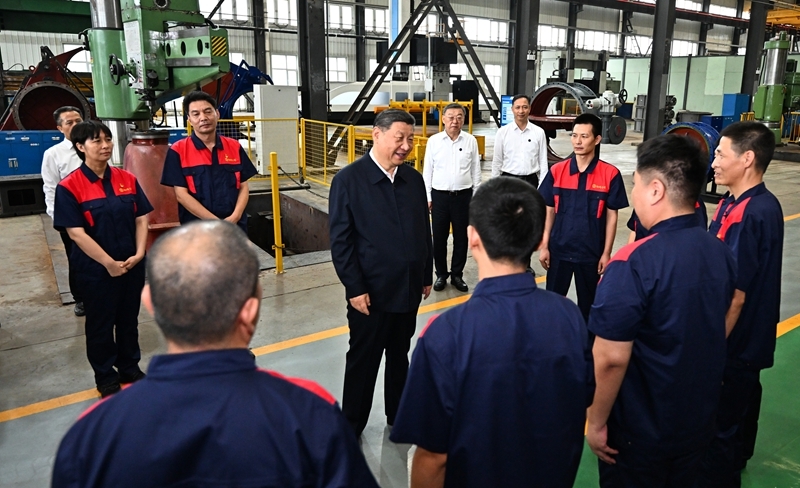 习近平在山西考察时强调 
努力在推动资源型经济转型发展上迈出新步伐 
奋力谱写三晋大地推进中国式现代化新篇章「相关图片」