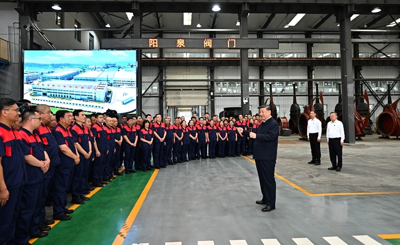 习近平在山西考察时强调 
努力在推动资源型经济转型发展上迈出新步伐 
奋力谱写三晋大地推进中国式现代化新篇章「相关图片」